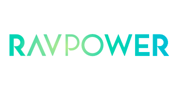 Logotipo Rav Power o Ravpower, generadores solares de energía y powerbanks