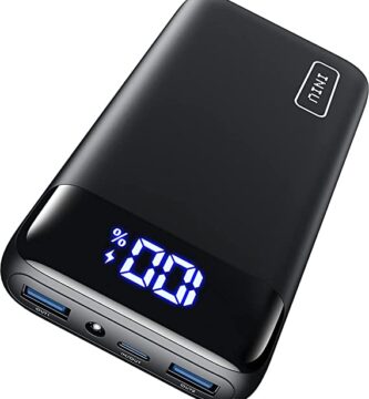 INIU Power Bank, 22.5W Bateria Externa Carga Rapida 20000mAh, Bateria Portatil PD3.0 QC4.0, Powerbank 3A (USB C Input&Output) LED Compatible con iPhone 131